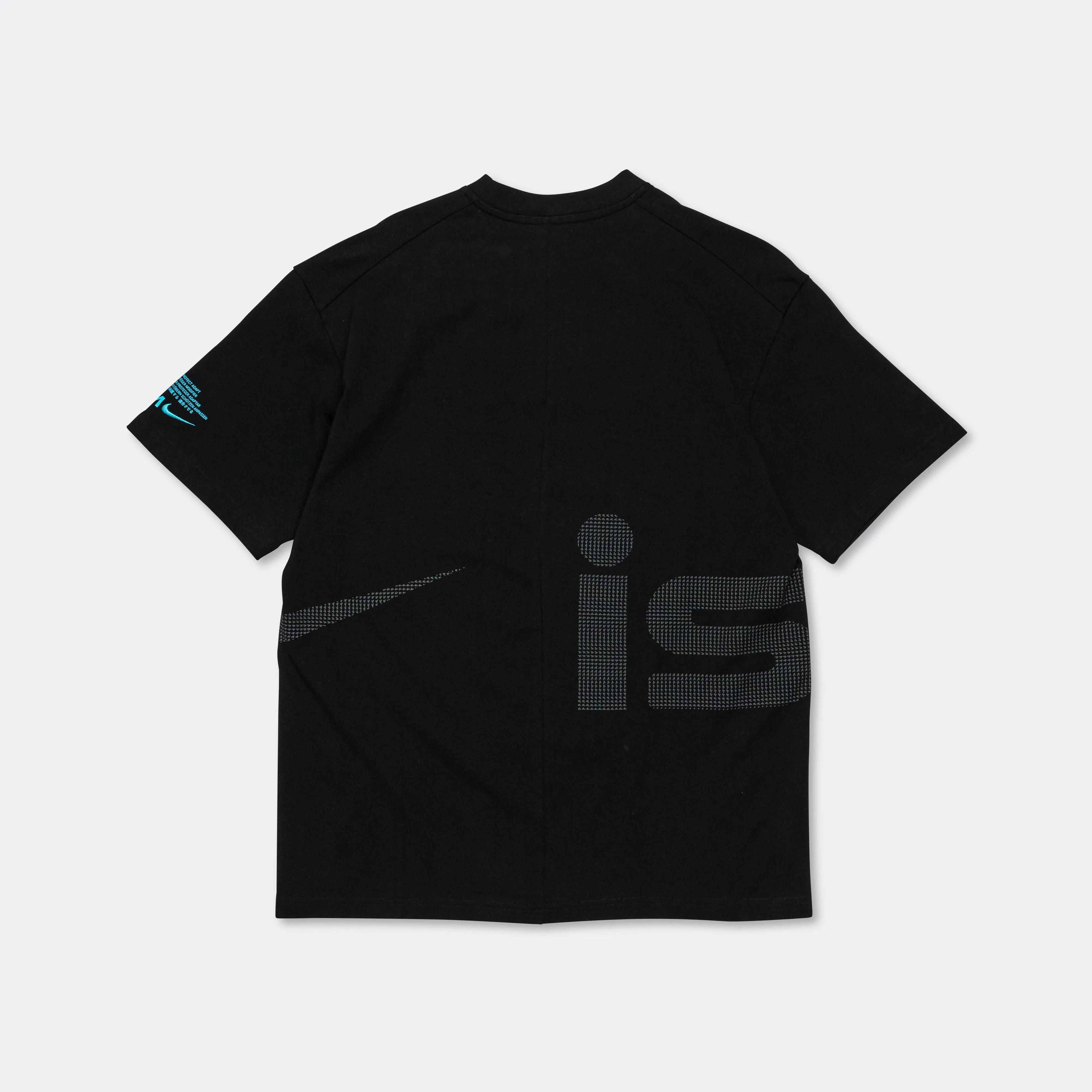 ISPA SS Tee - Black/Baltic Blue