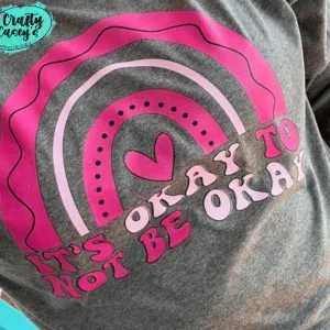 It's Okay To Not Be Okay Rainbow- Mental Heath Awareness Long Sleeve