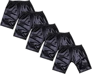 JEsilunmaMY Men's PU Leather Skinny Shorts Elastic Waist Sexy Lingerie Underwear Stretch Fit Hot Short Pants Clubwear