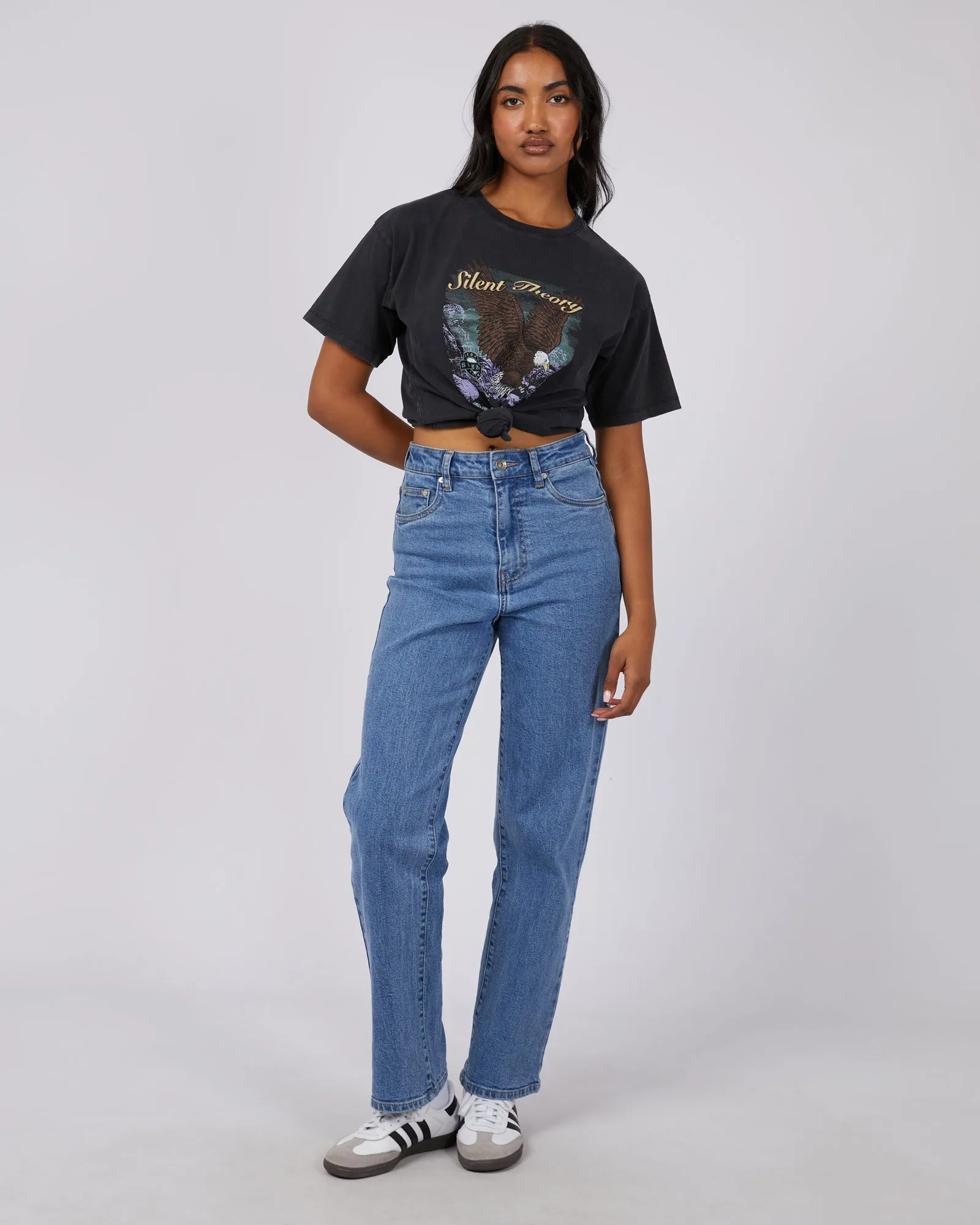 Joshua Tree Tie Tee Washed Black