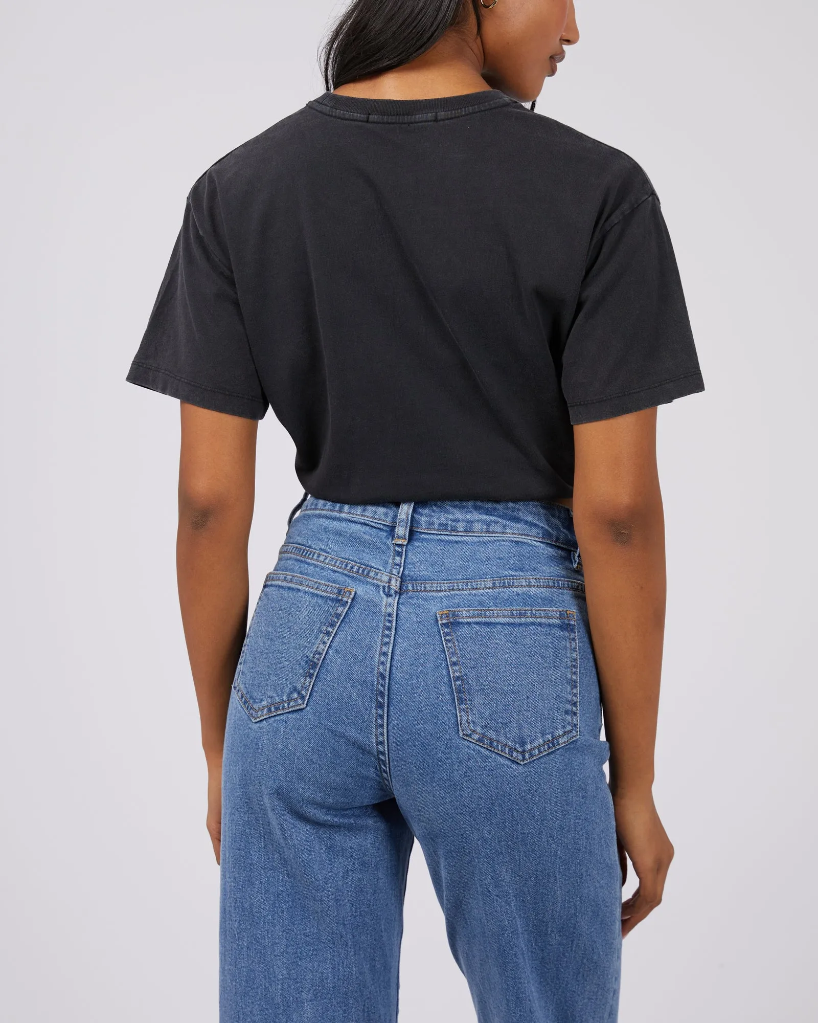 Joshua Tree Tie Tee Washed Black