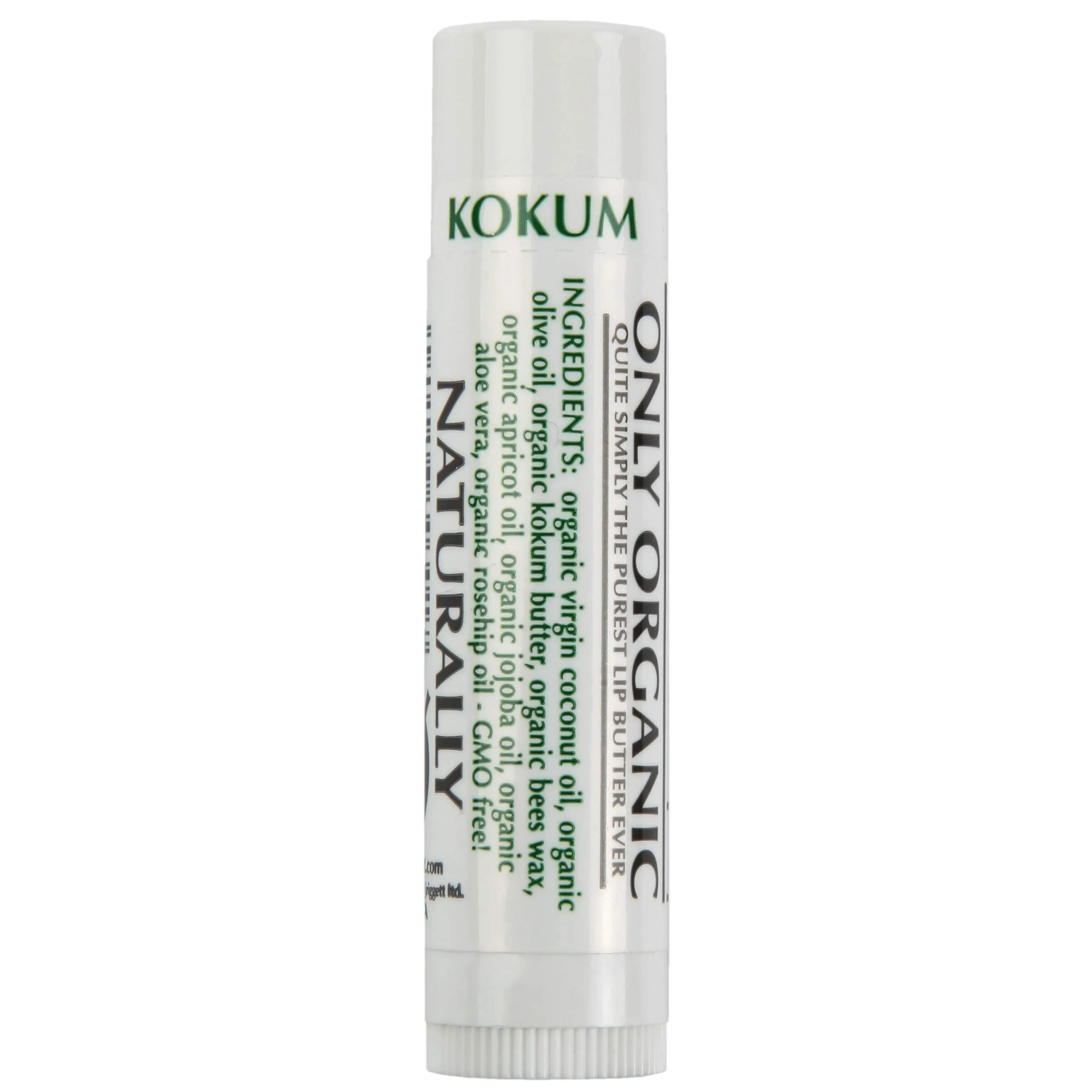 J·R·LIGGETT'S 100% Organic KOKUM LIP BUTTER - All Natural Pure Ingredients - Helps Protect & Nourish Lips - NO Sunscreen, NO Scents, NO Flavors, NO Colorant, NO Palm Oil, NO GMO’s.18 oz.