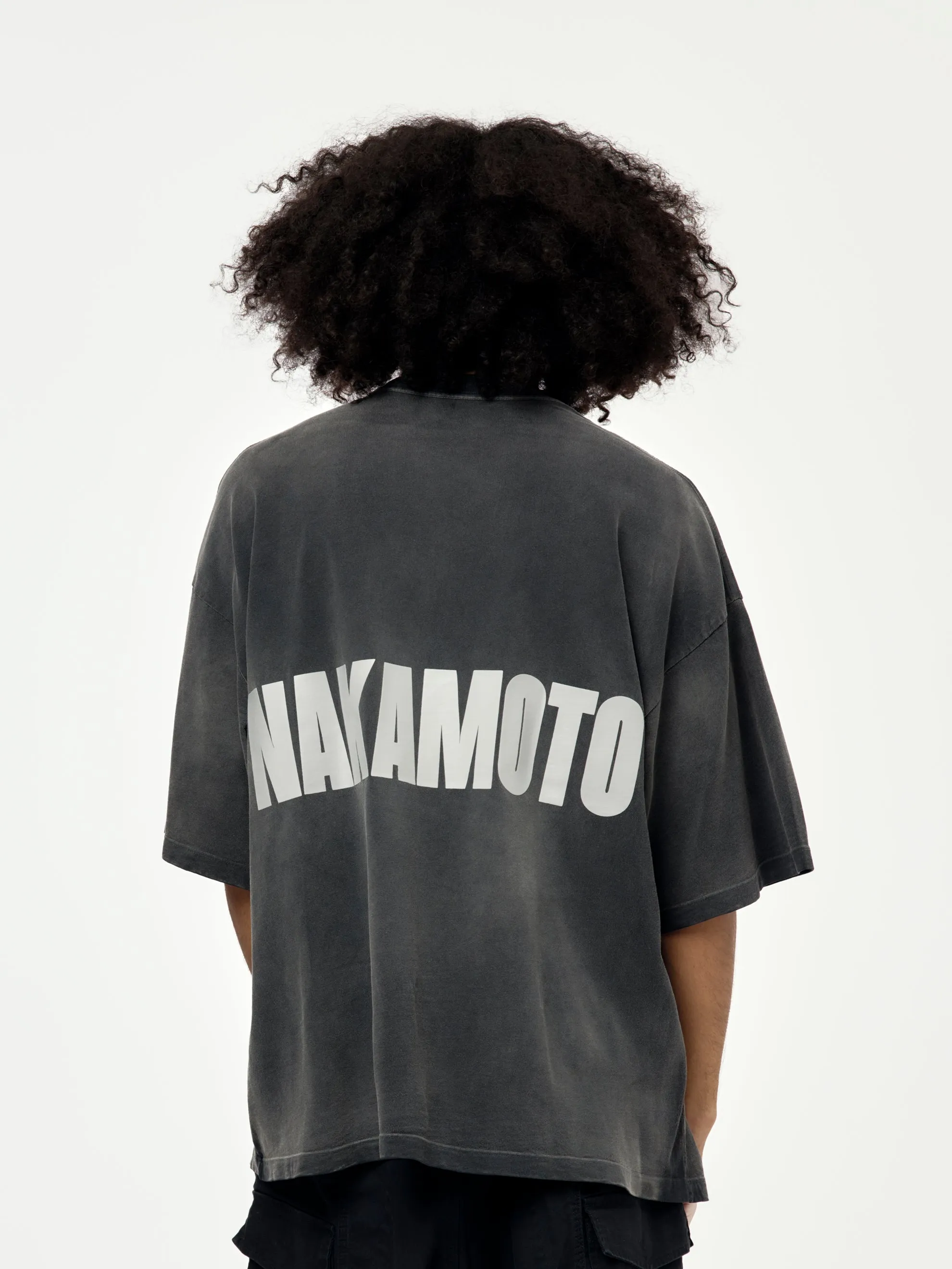 JUMBO FONT OVERSIZED TEE (Vintage Black)