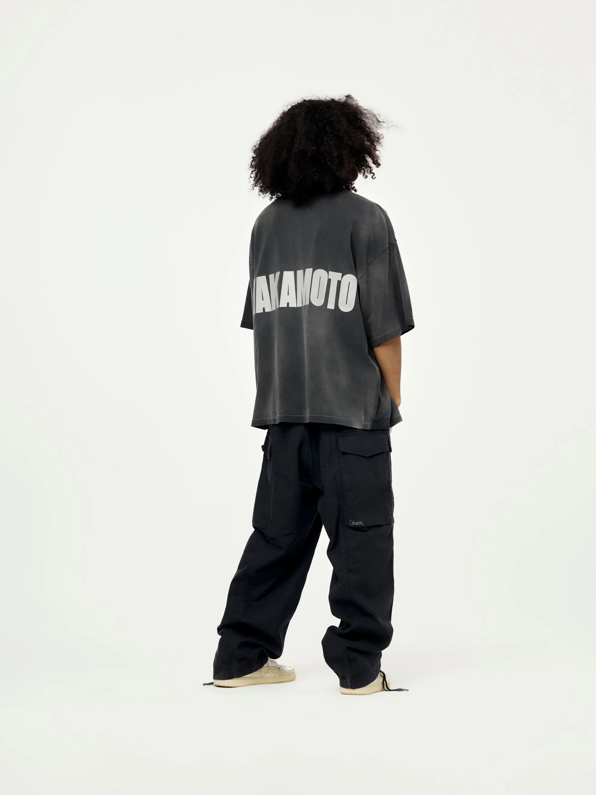 JUMBO FONT OVERSIZED TEE (Vintage Black)