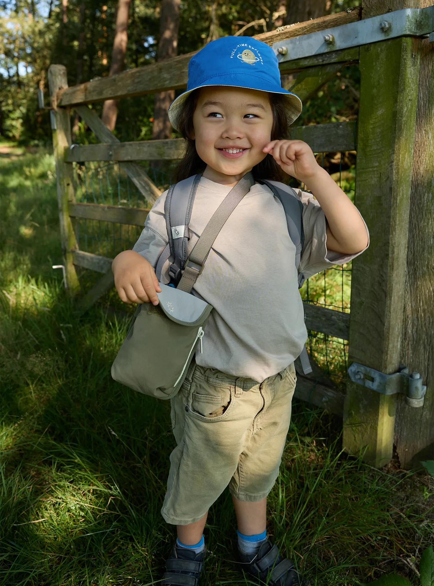 Kids Bucket Hat (Full Time Explorer Marlin)
