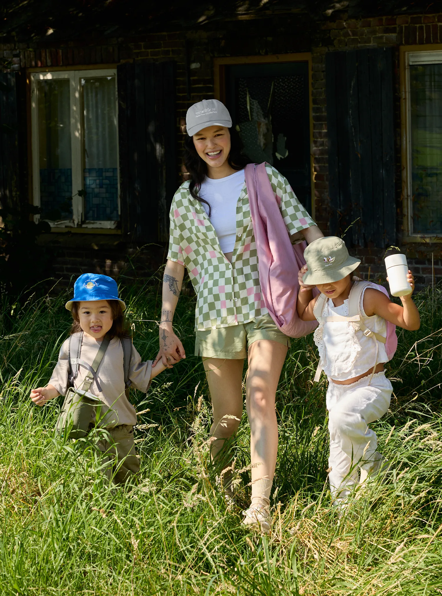 Kids Bucket Hat (Full Time Explorer Marlin)
