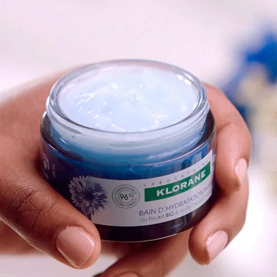Klorane Revitalizing Water Sleeping Mask with Cornflower