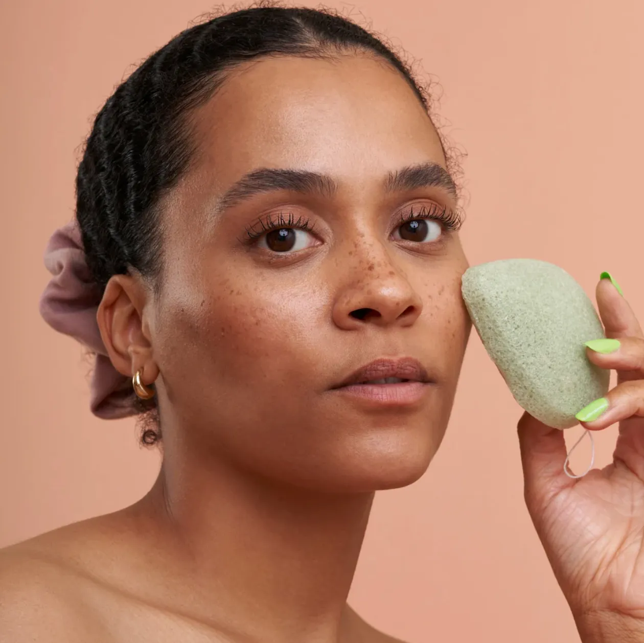 Konjac Facial Sponge - Antioxidant Green Tea