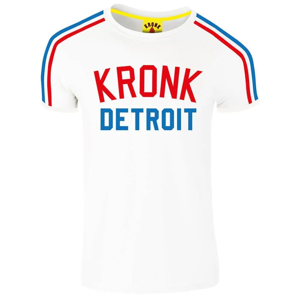 Kronk Iconic Detroit 2 Colour Applique Slim Fit T-Shirt