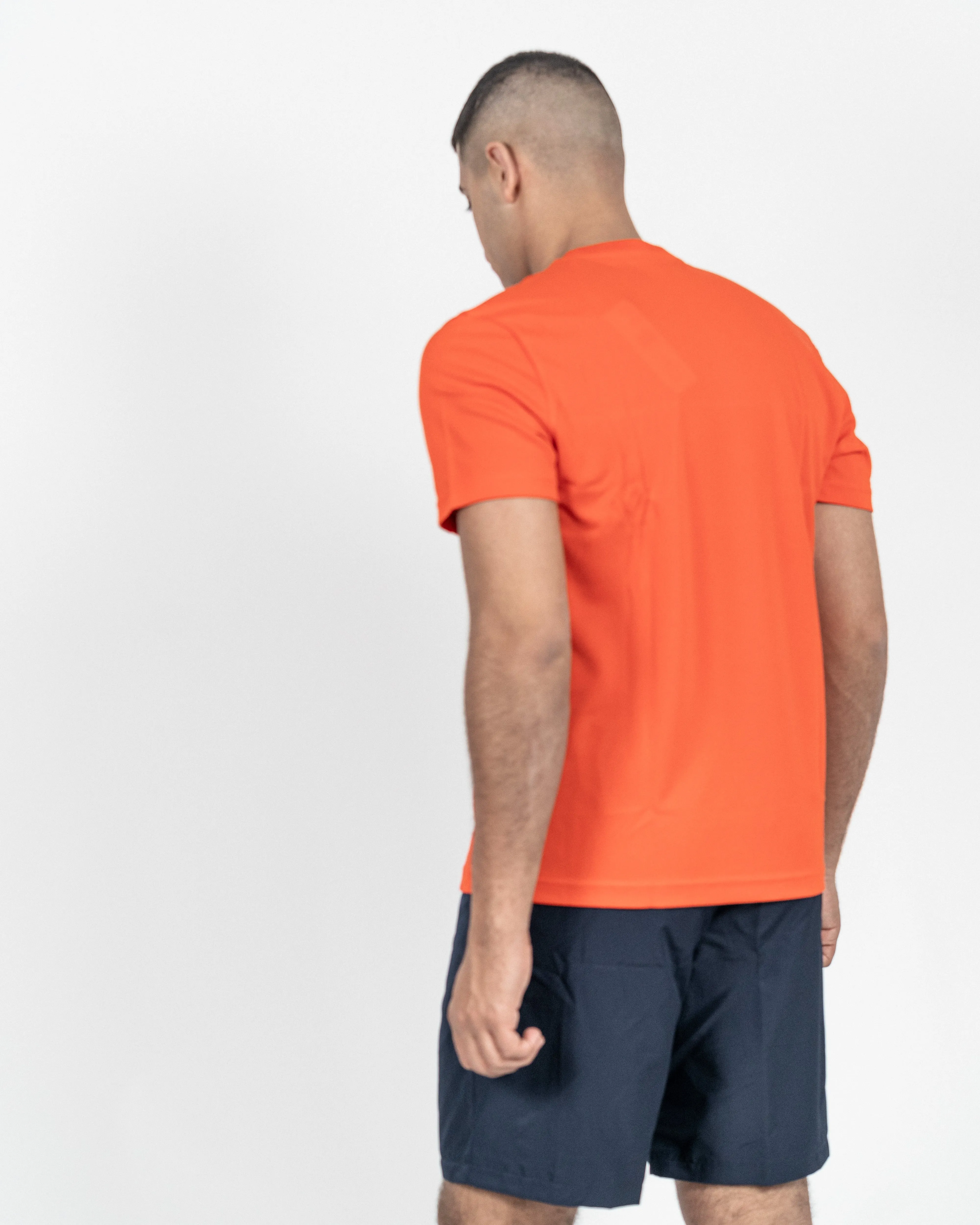 Lacoste Herre Dri-Fit T-shirt Rød