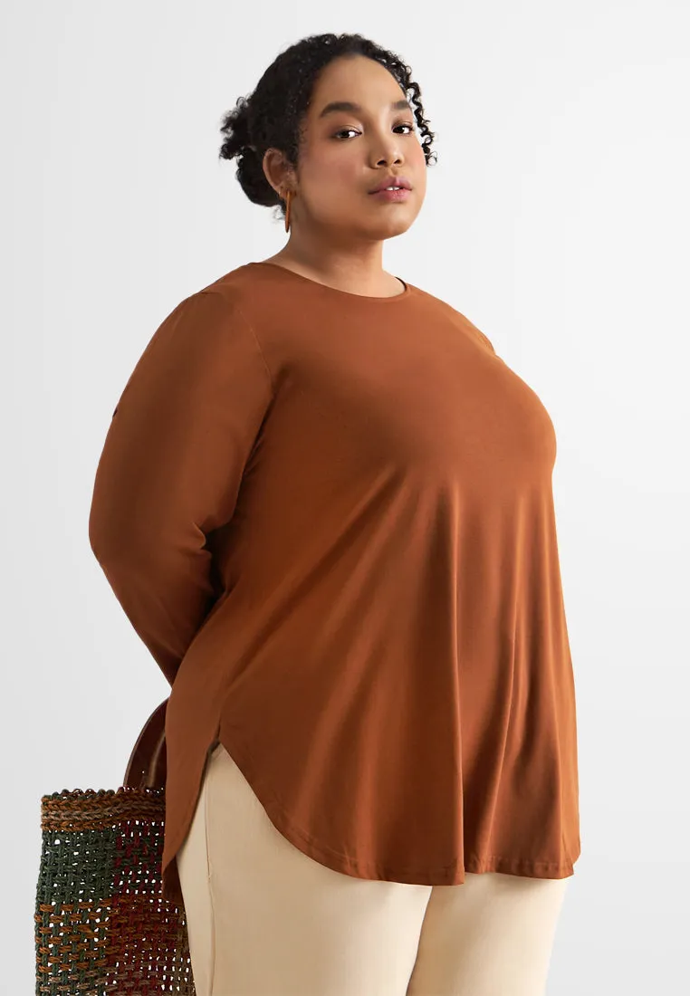 Larisa EVERYDAY Basic Long Sleeve Tee