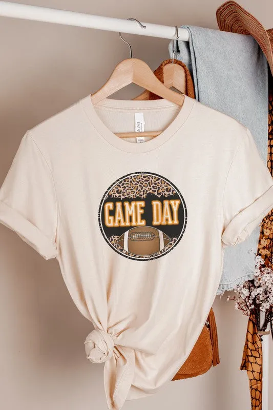Leopard Game Day Graphic Tee