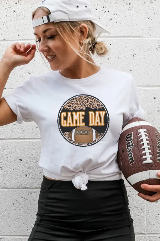 Leopard Game Day Graphic Tee
