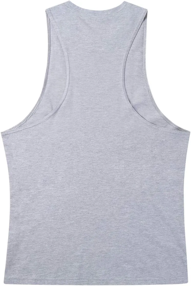 Lift Men's Bodybuilding Gym Tank Tops Workout Stringer Sleeveless Shirts Vest Cotton
