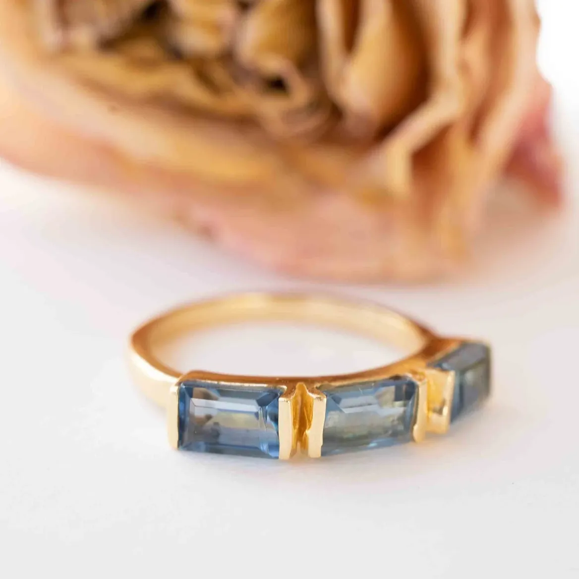 Lolite Hydro Stackable Ring