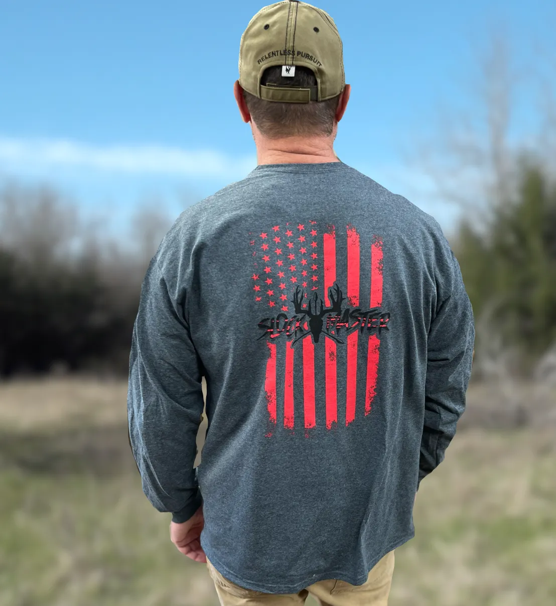 Long-Sleeve T-Shirt Slock Master Heather Gray
