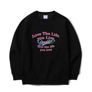 LOVE 90's CREWNECK BLACK