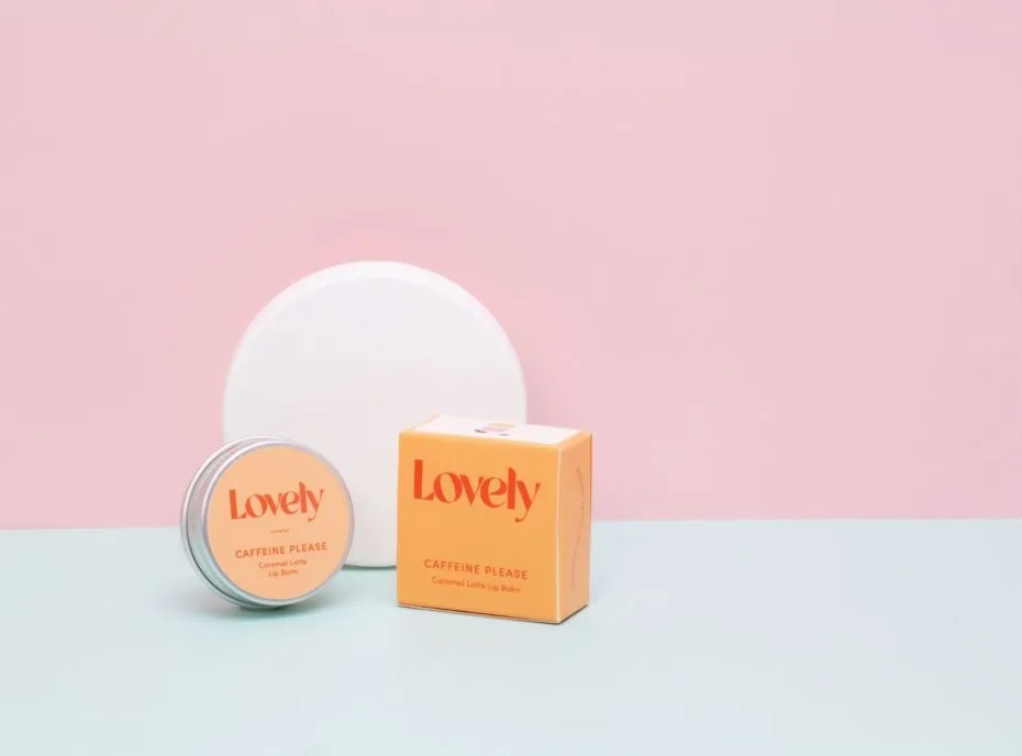 Lovely Lip Balms | Caffeine Please | Caramel Latte