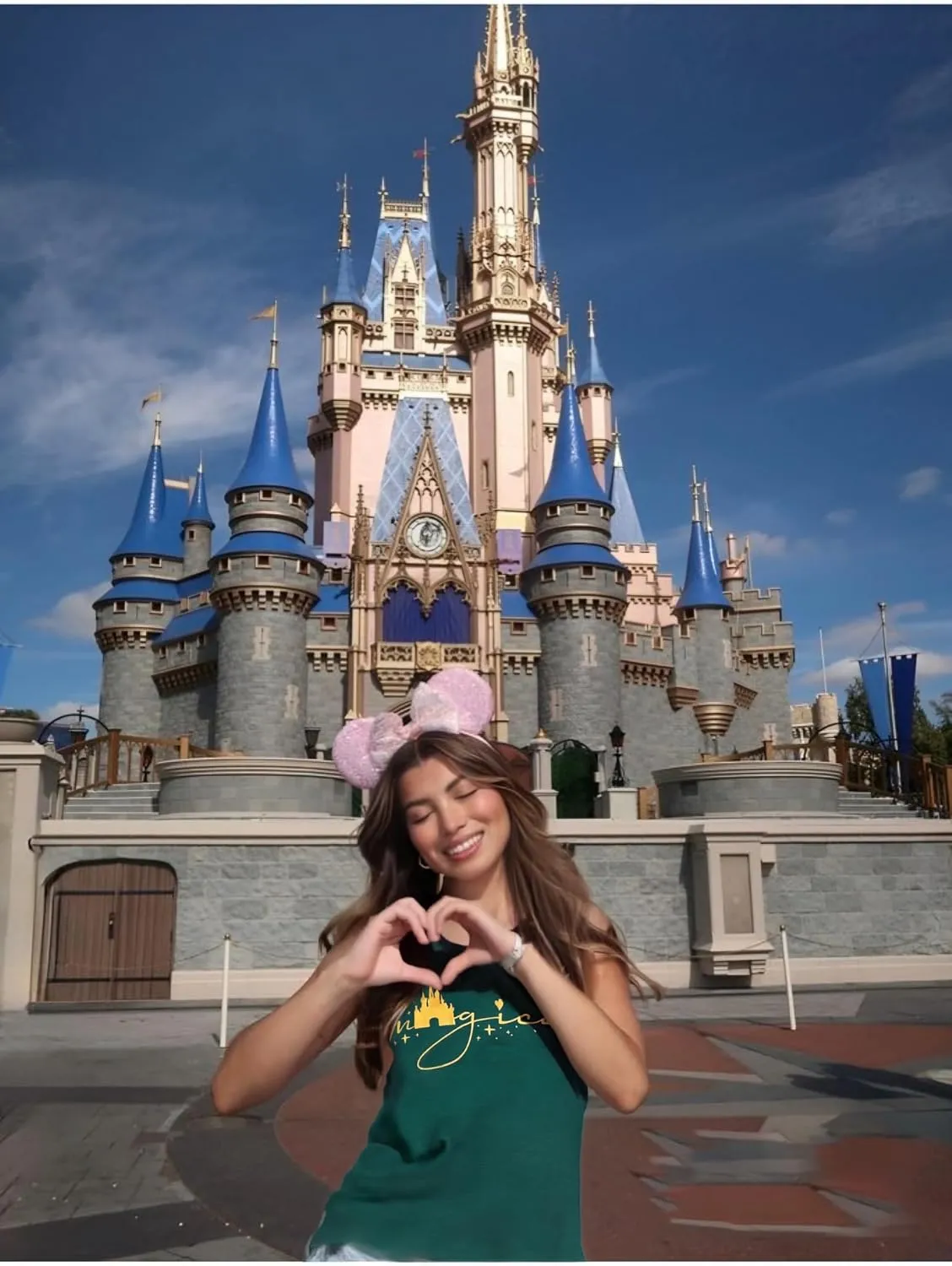 Magic Castle Tank Women Magic Kingdom Graphic Vest Summer Casual Vacation Sleeveless Tanks Tops