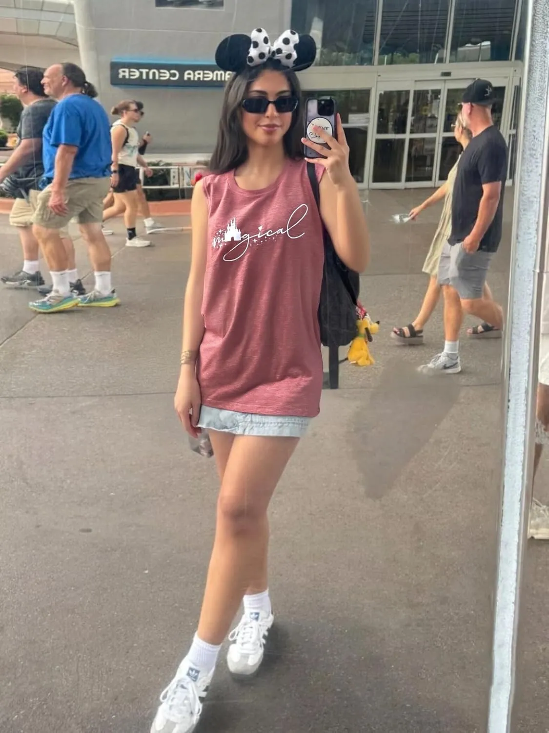 Magic Castle Tank Women Magic Kingdom Graphic Vest Summer Casual Vacation Sleeveless Tanks Tops