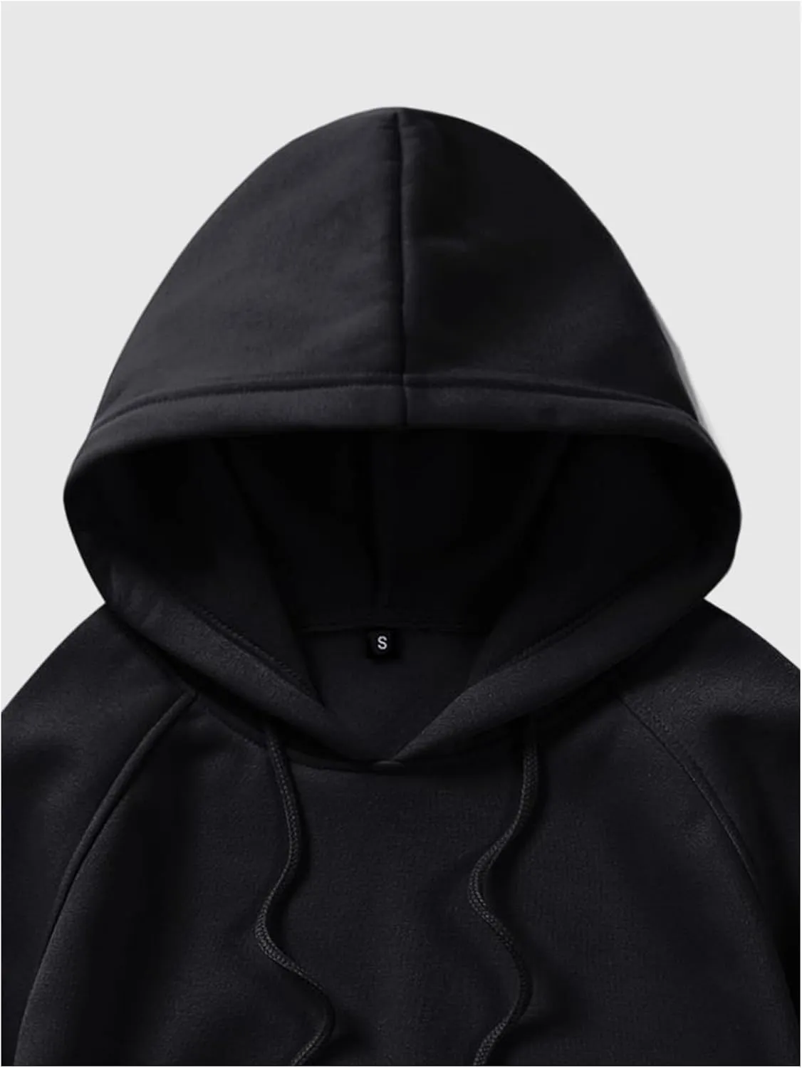 MakeMeChic Women's Graphic Print Sweatshirt Hoodie Drop Shoulder Long Sleeve Pullovers with Pocket