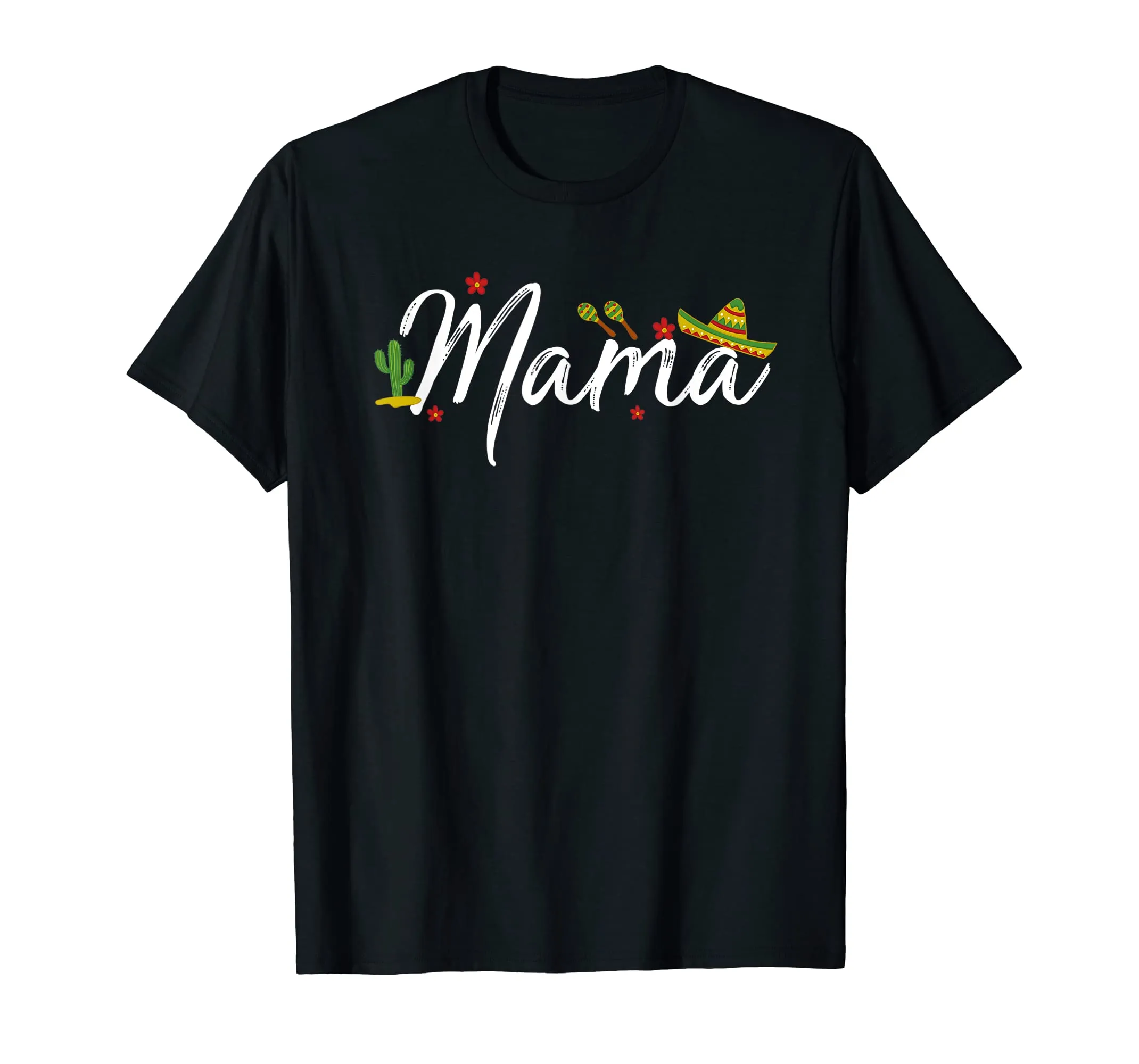 Mama T-Shirt Gifts Cinco De Mayo Mother Cactus Shirts Gift