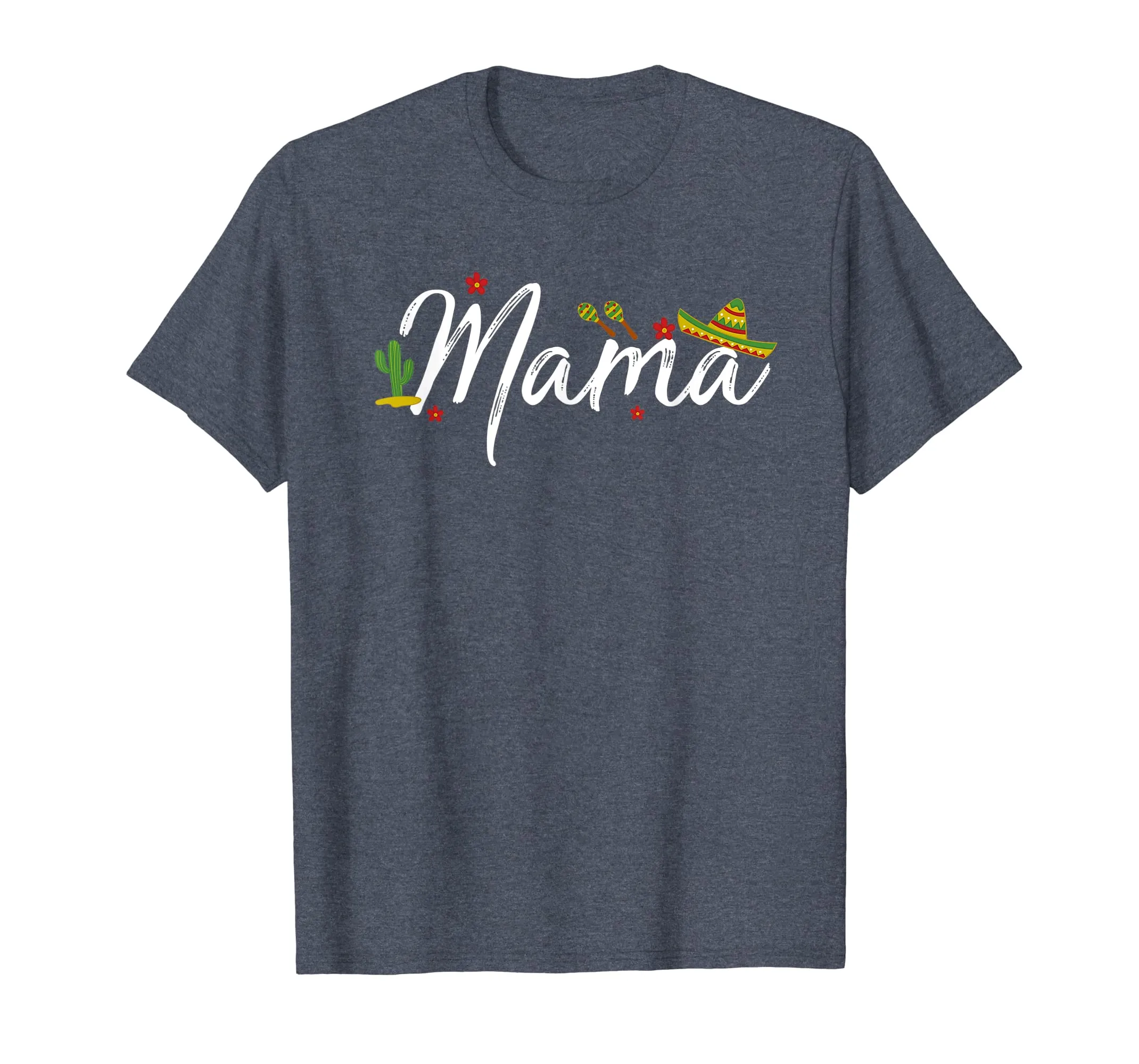 Mama T-Shirt Gifts Cinco De Mayo Mother Cactus Shirts Gift