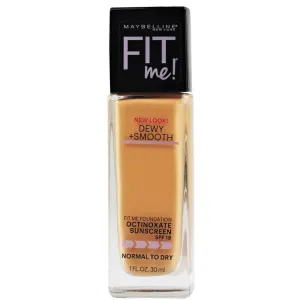 Maybelline Fit Me Dewy Smooth Foundation 315 Soft Honey 1 FL Oz (30 Ml)