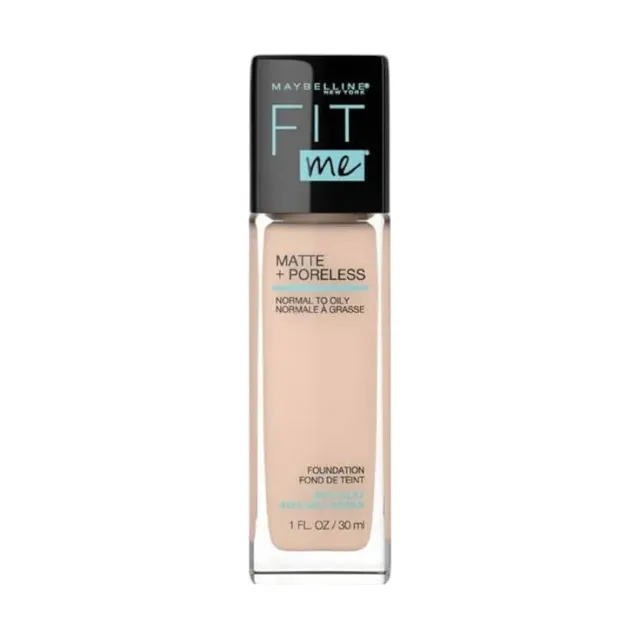 Maybelline Fit Me Matte   Poreless Foundation Normal Oily 120 Classic Ivory
