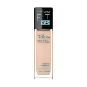Maybelline Fit Me Matte   Poreless Foundation Normal Oily 120 Classic Ivory