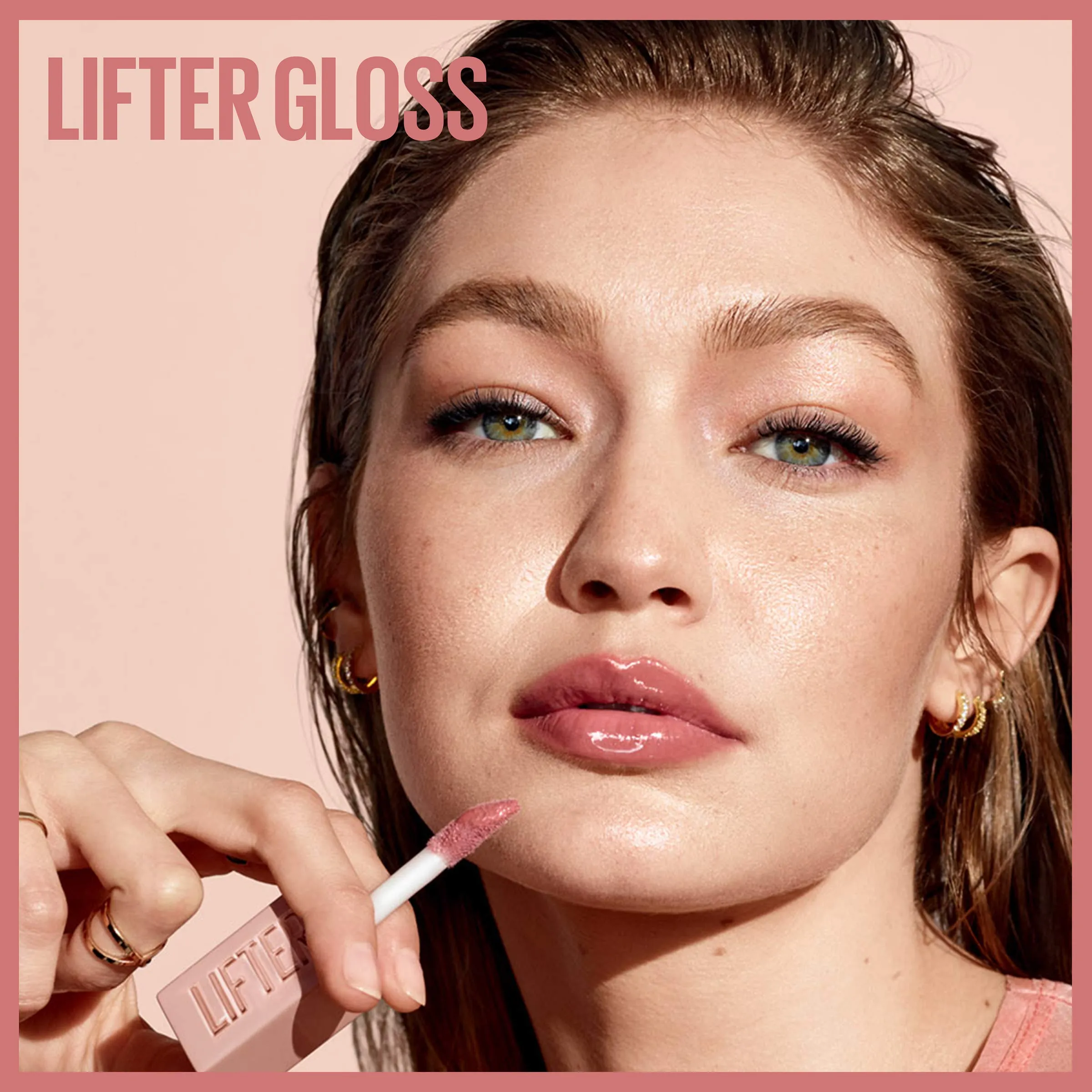 Maybelline Lip Lifter Hydrating Lip Gloss with Hyaluronic Acid, Topaz, 0.18 Ounce