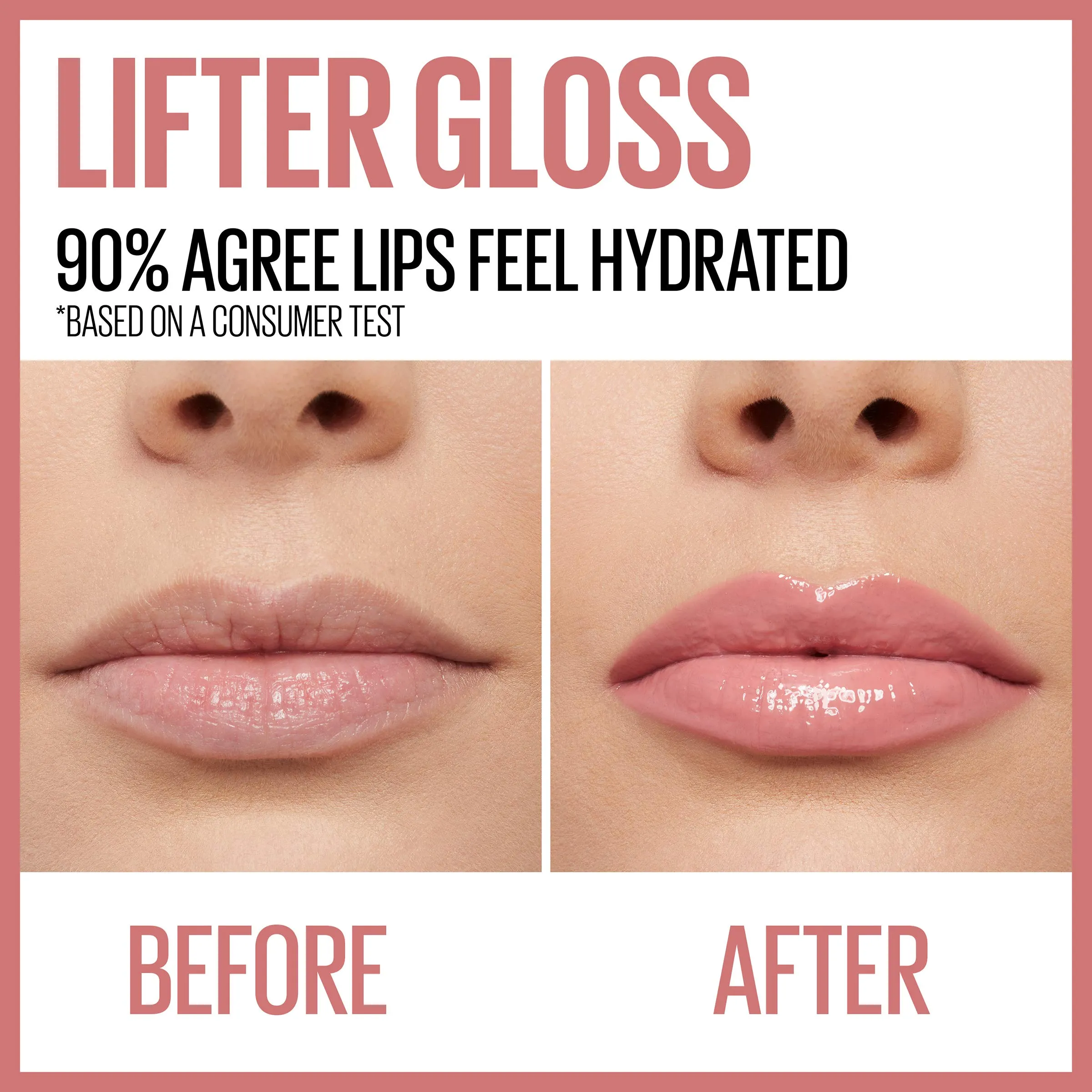 Maybelline Lip Lifter Hydrating Lip Gloss with Hyaluronic Acid, Topaz, 0.18 Ounce