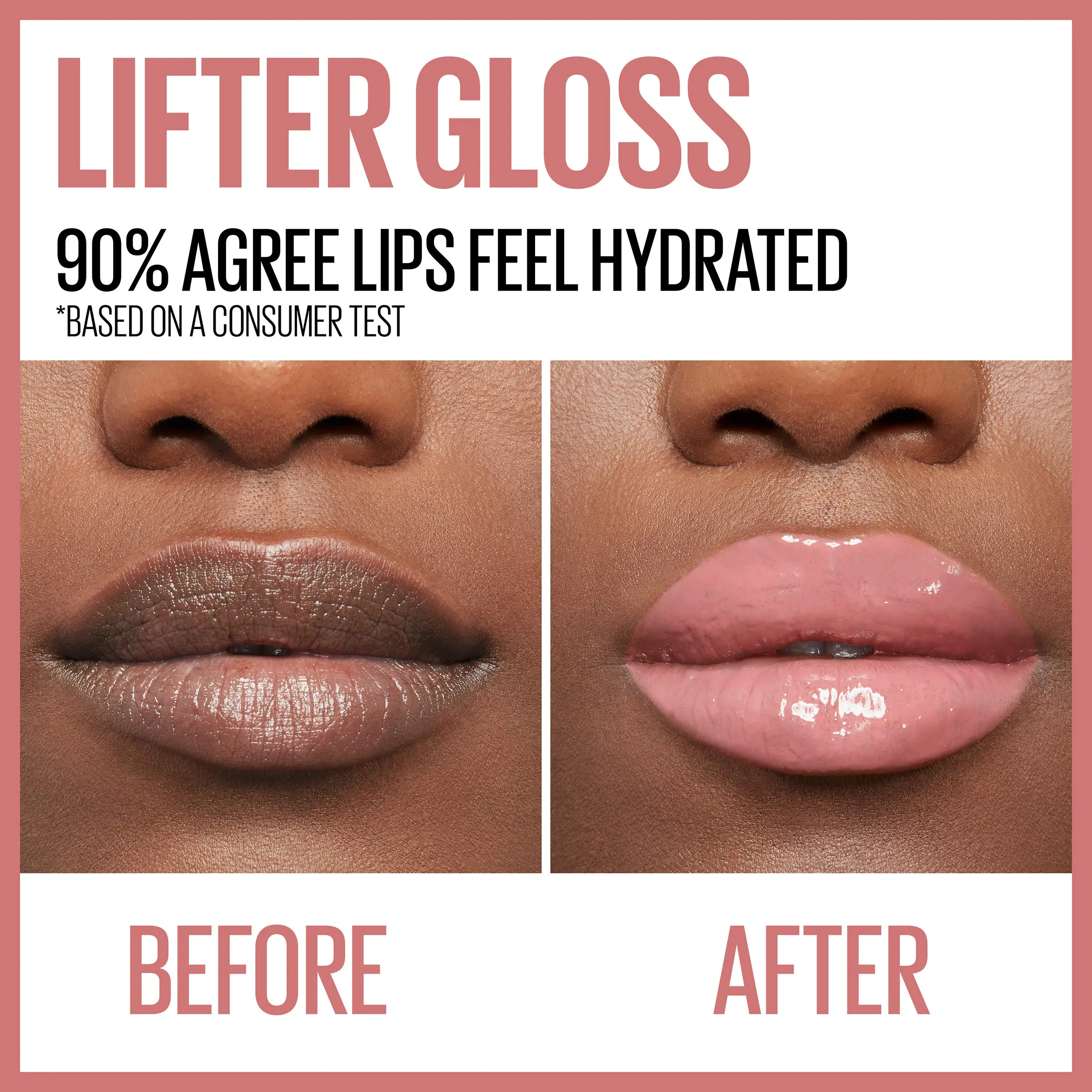 Maybelline Lip Lifter Hydrating Lip Gloss with Hyaluronic Acid, Topaz, 0.18 Ounce
