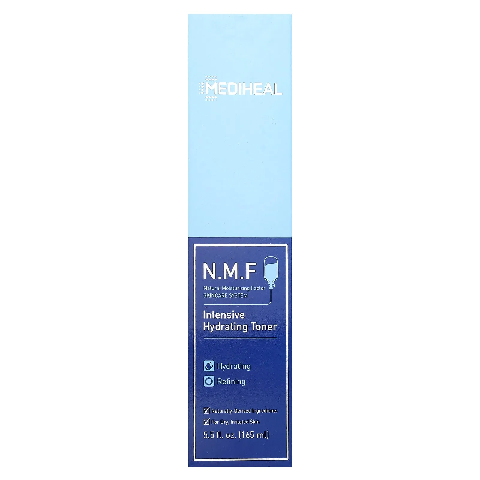 MEDIHEAL, N.M.F Intensive Hydrating Toner, For Dry, Irritated Skin, 5.5 fl oz (165 ml)