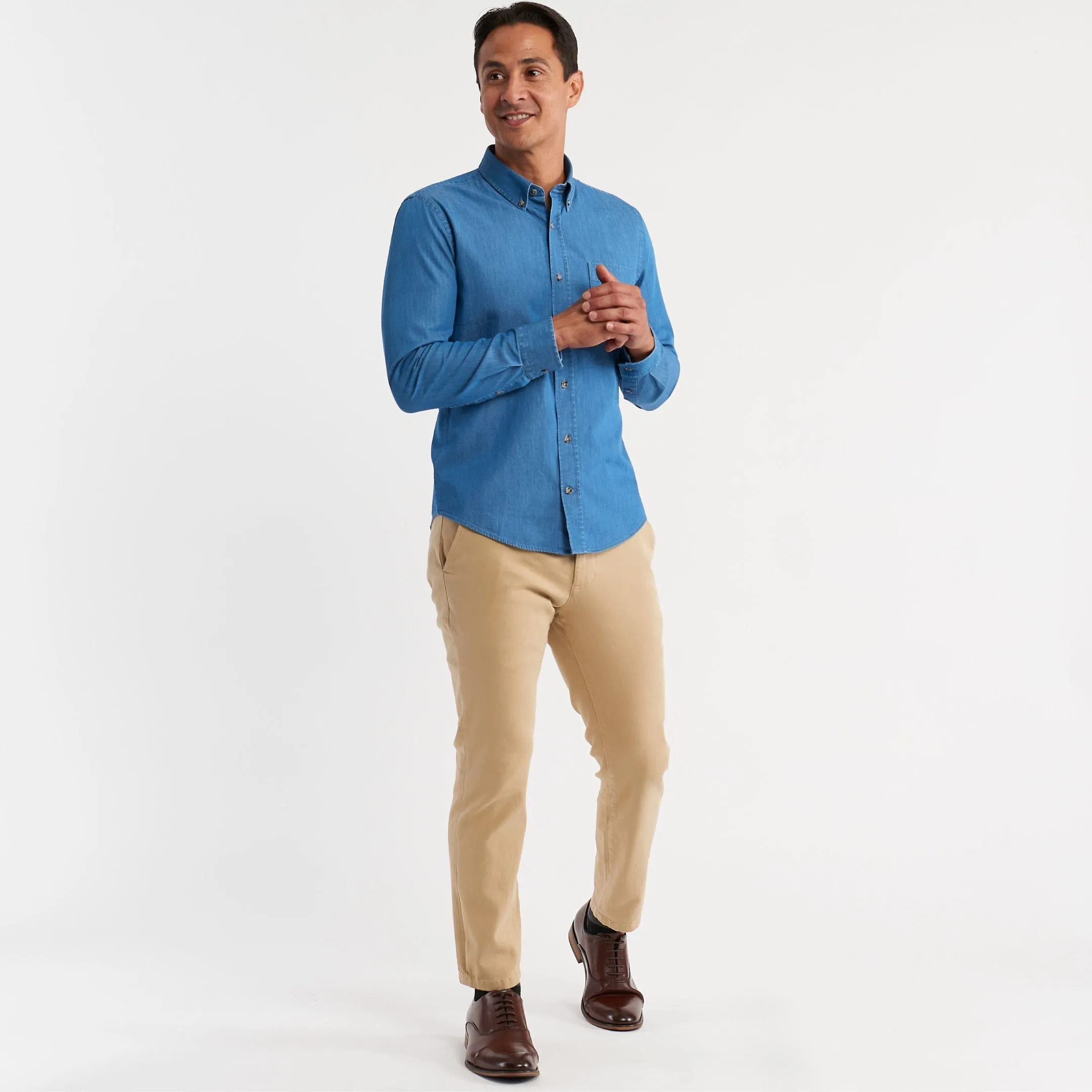 Medium Blue Denim Shirt