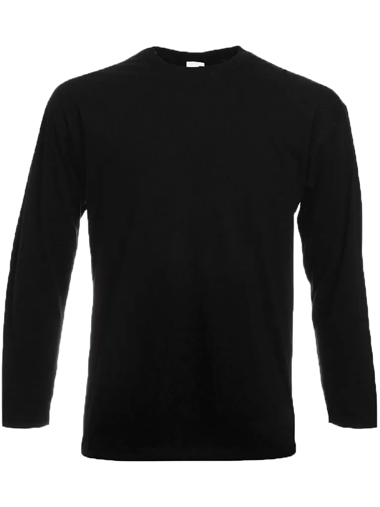 Men's Crew Neck Long Sleeve T-Shirt