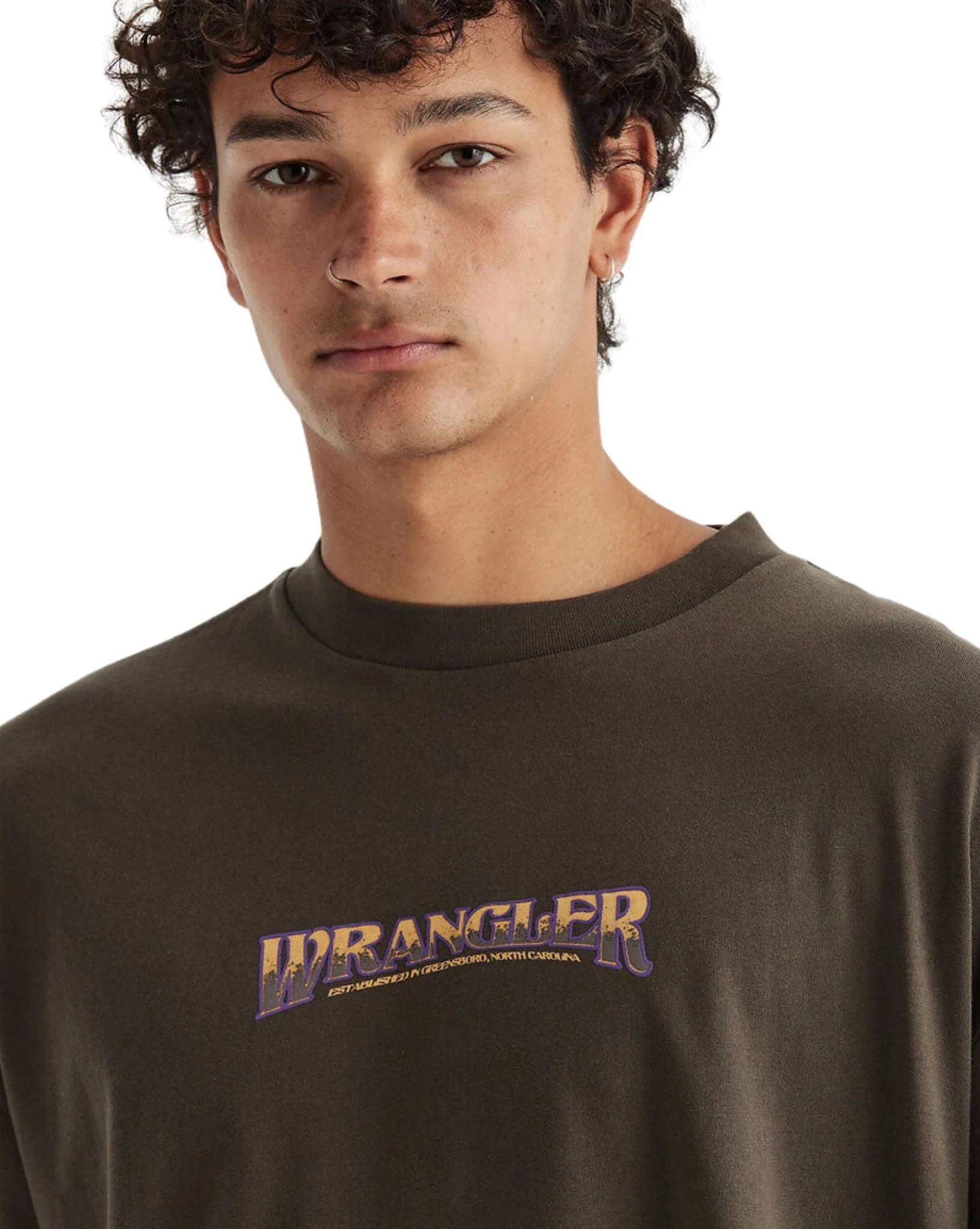Mens Crush Boxcar Tee - Dark Slate