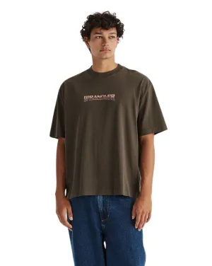 Mens Crush Boxcar Tee - Dark Slate