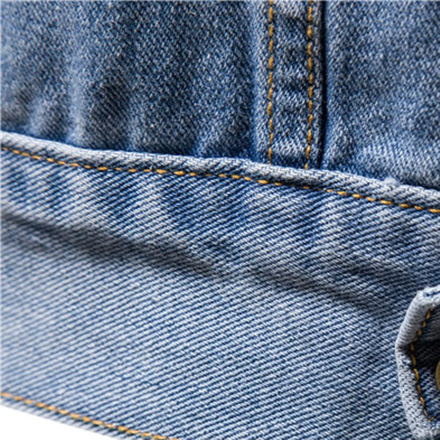 Mens Denim Jackets Casual Button Down Distressed Jeans Trucker Jacket Slim Fit Fall Durable Long Sleeve Coat Outwear