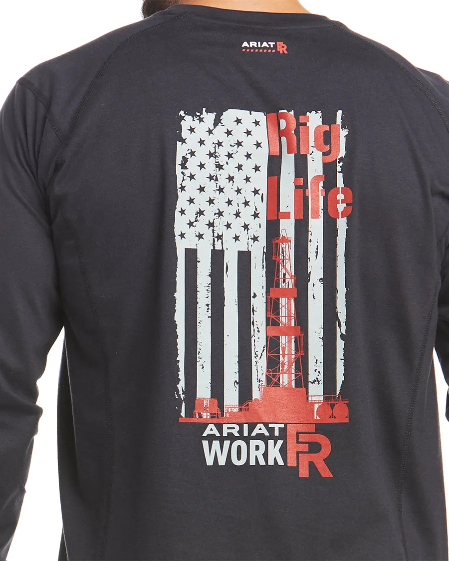 Men's FR Air Rig Life Graphic T-Shirt