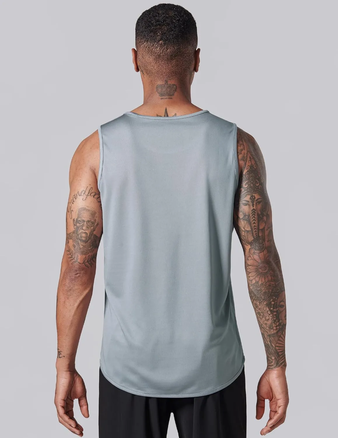 Men's Lightweight Reversible Rec Tanks, Mesh Basketball Jerseys Athletic Quick Dry Shirts Team Scrimmage Uniforms