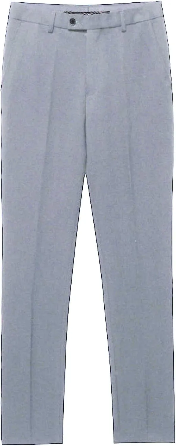 Men's Modern Fit Dress Pant Classic Fit Easy Khaki Pants Chino Pant Comfort Stretch Fit Flat-Front Pant