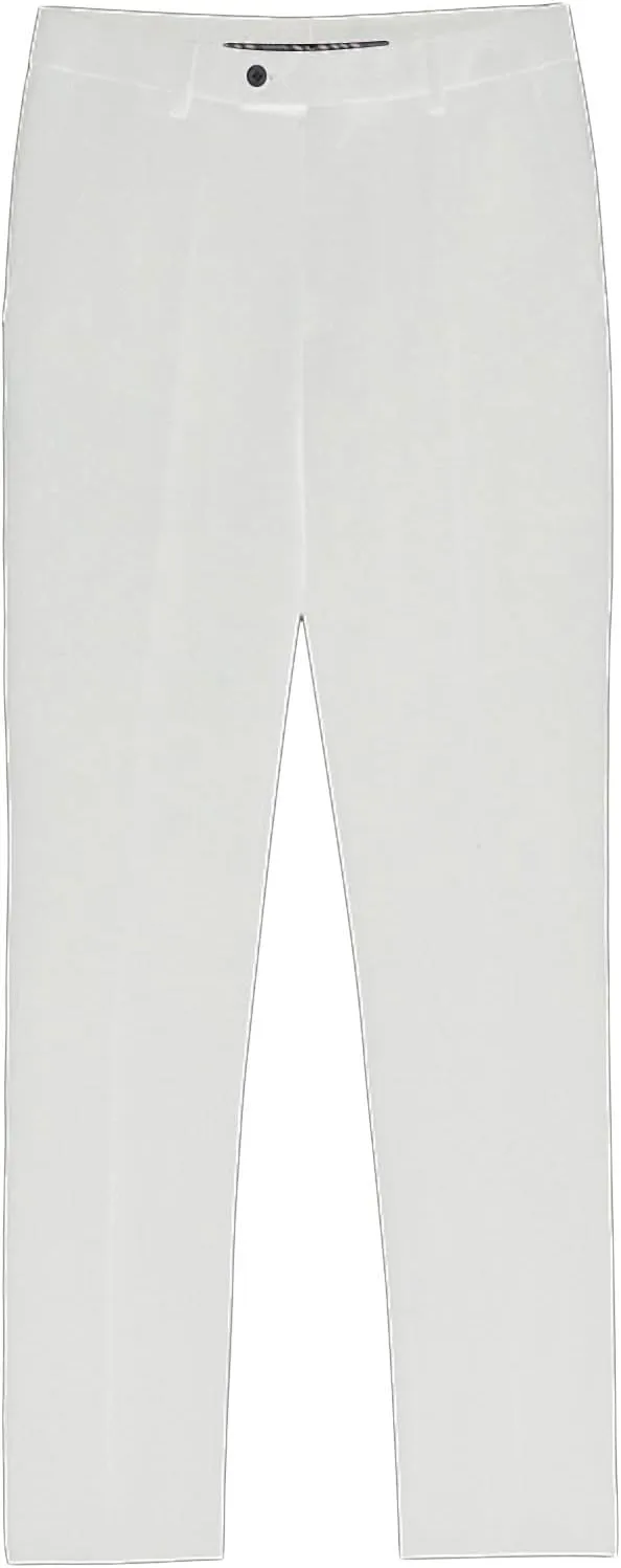Men's Modern Fit Dress Pant Classic Fit Easy Khaki Pants Chino Pant Comfort Stretch Fit Flat-Front Pant