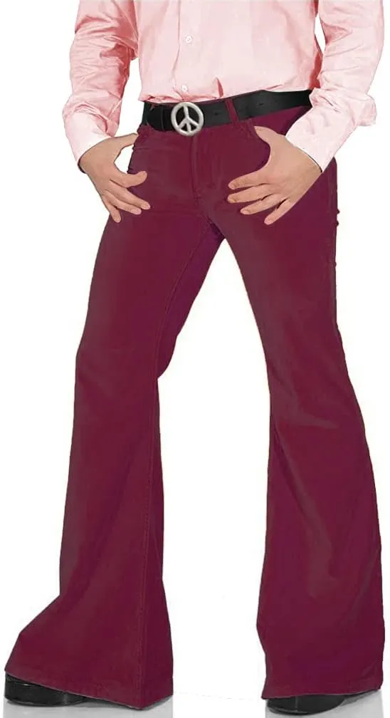 Men's Relaxed Vintage 60s 70s Bell Bottom Stretch Fit Classic Comfort Flared Flares Retro Leg Disco Denim Jeans Pants