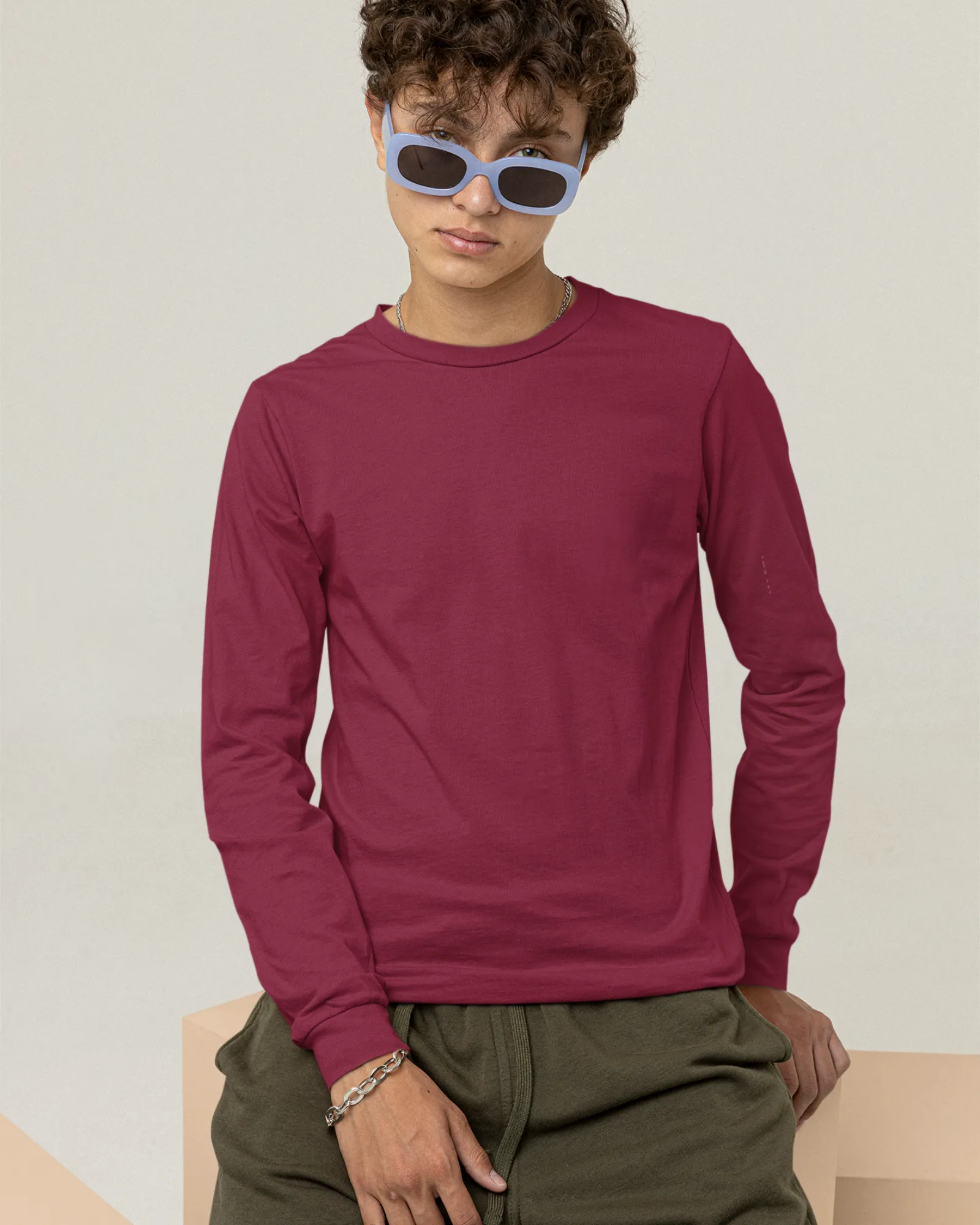 Men's Solid Tees - F/S