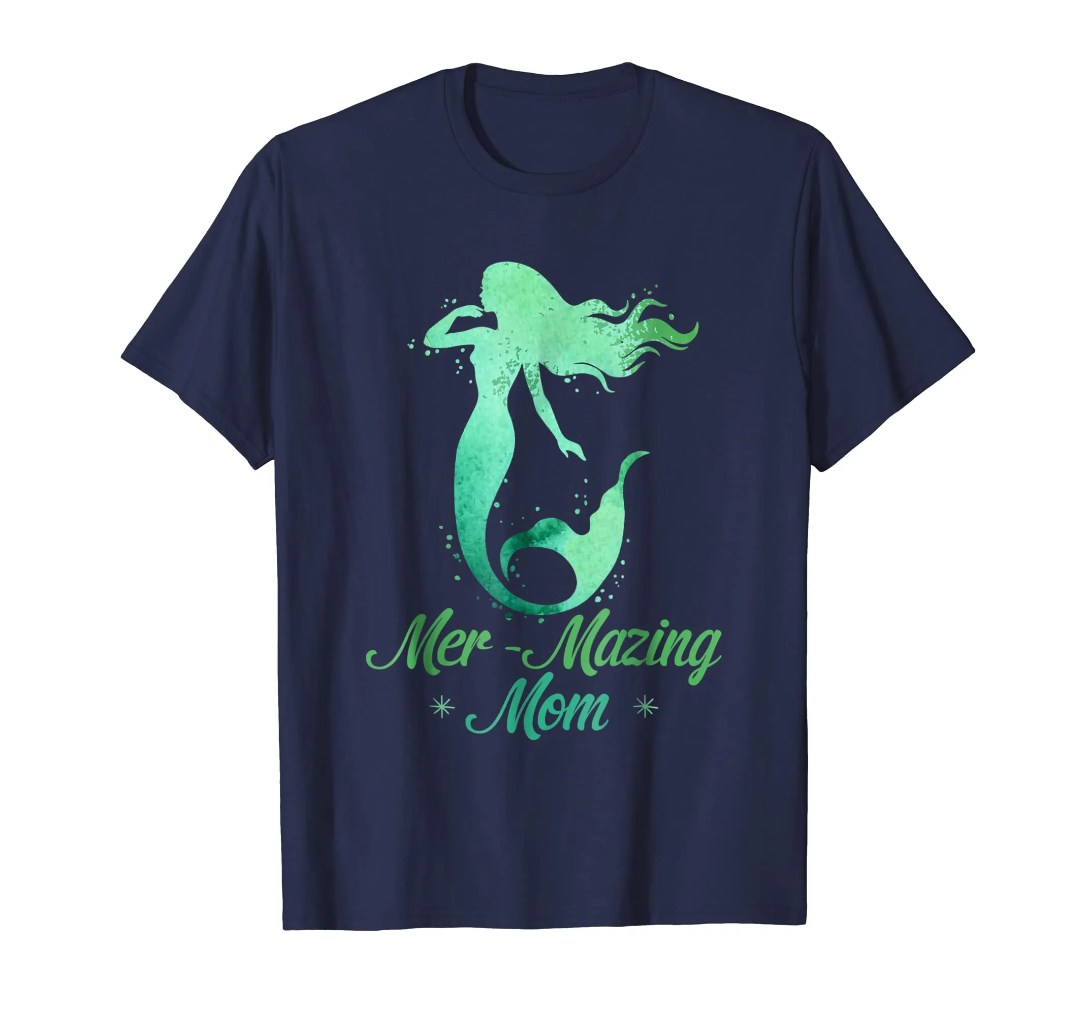 Mer-Mazing Mom T-Shirt Mermaid Amazing Mother Gifts