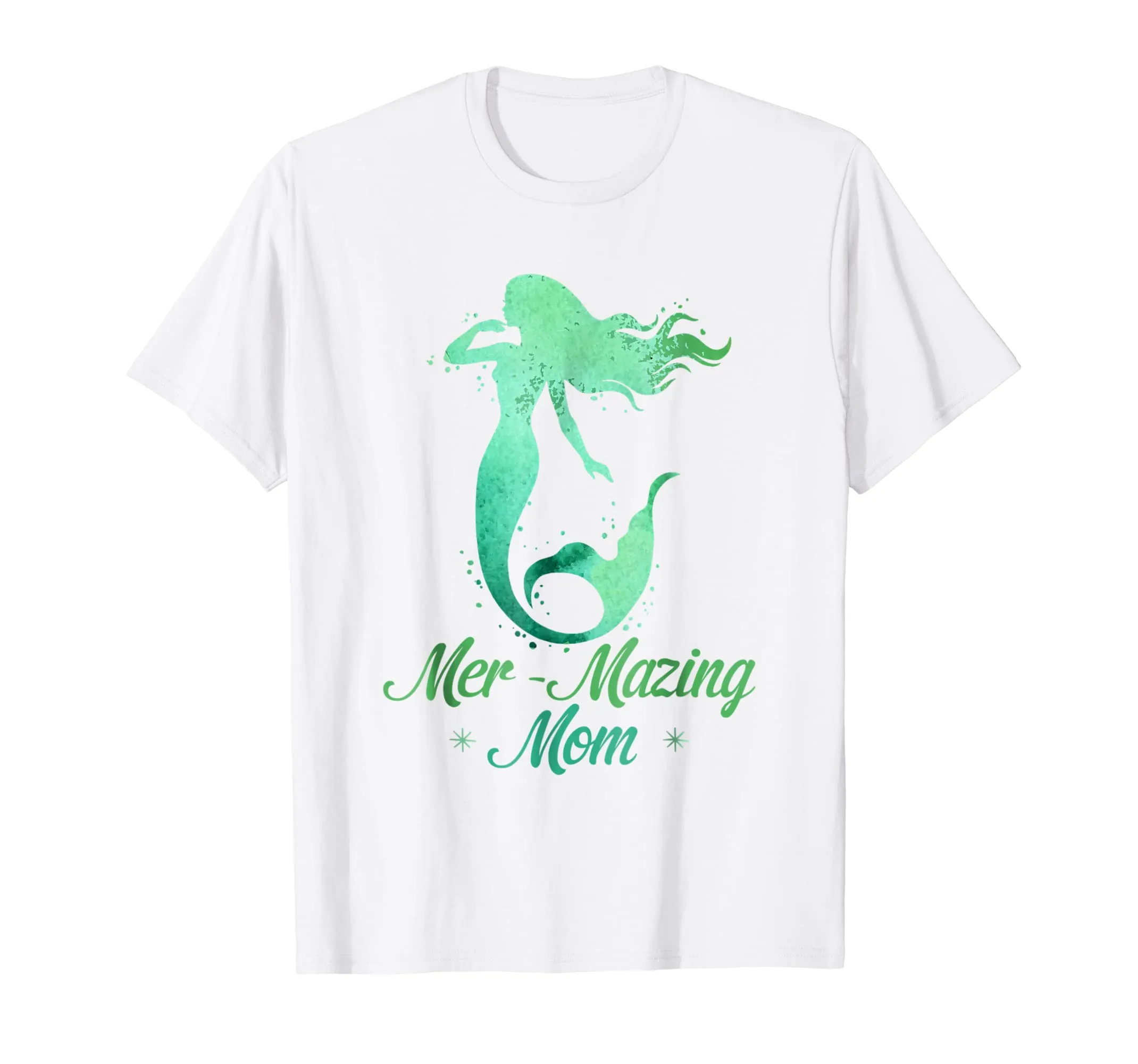 Mer-Mazing Mom T-Shirt Mermaid Amazing Mother Gifts