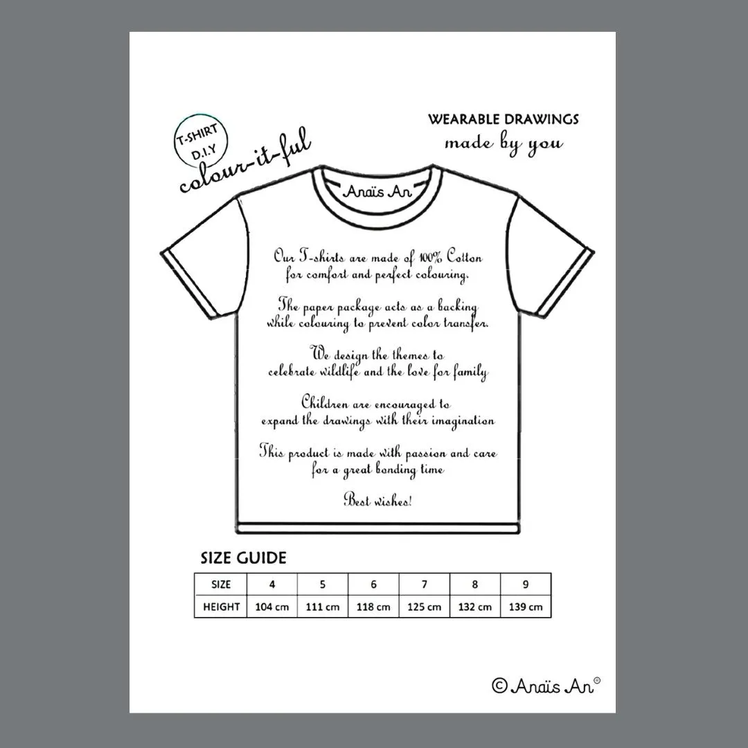 Merlion - DIY Color-it-ful T-shirts