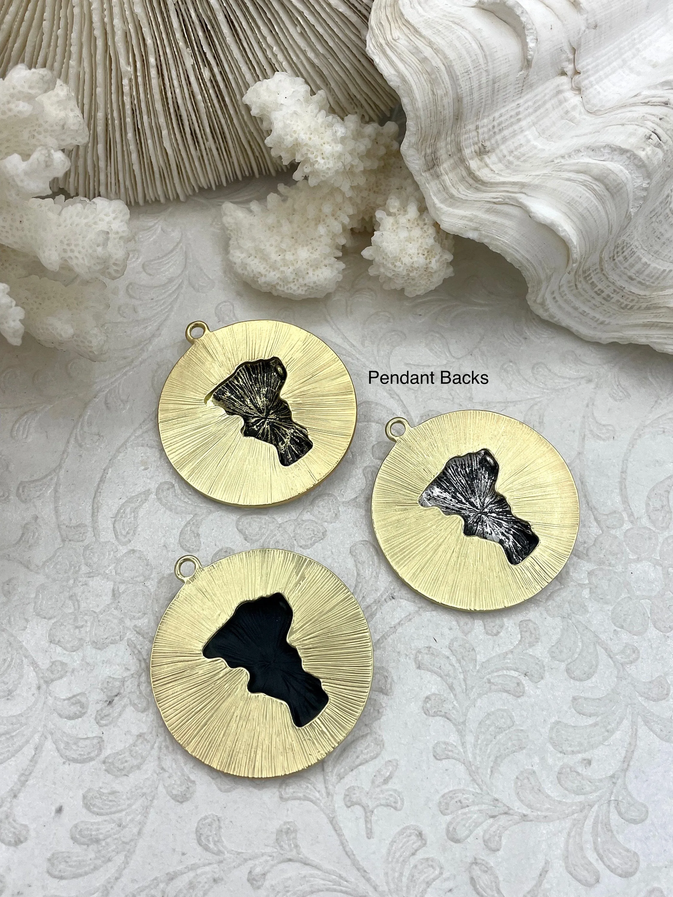 Mixed Metal Roman Figure Pendant with CZ, Round Roman Charm, 3 Styles Roman Figure Pendant, Zinc Alloy & Cubic Zirconia, Fast Ship