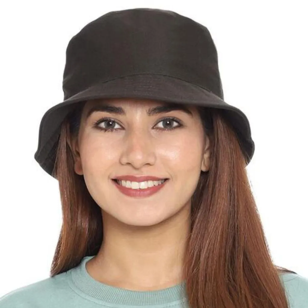 Modern Foldable Bucket Caps And Hats For Women
